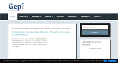 Desktop Screenshot of gepi-mattout.com